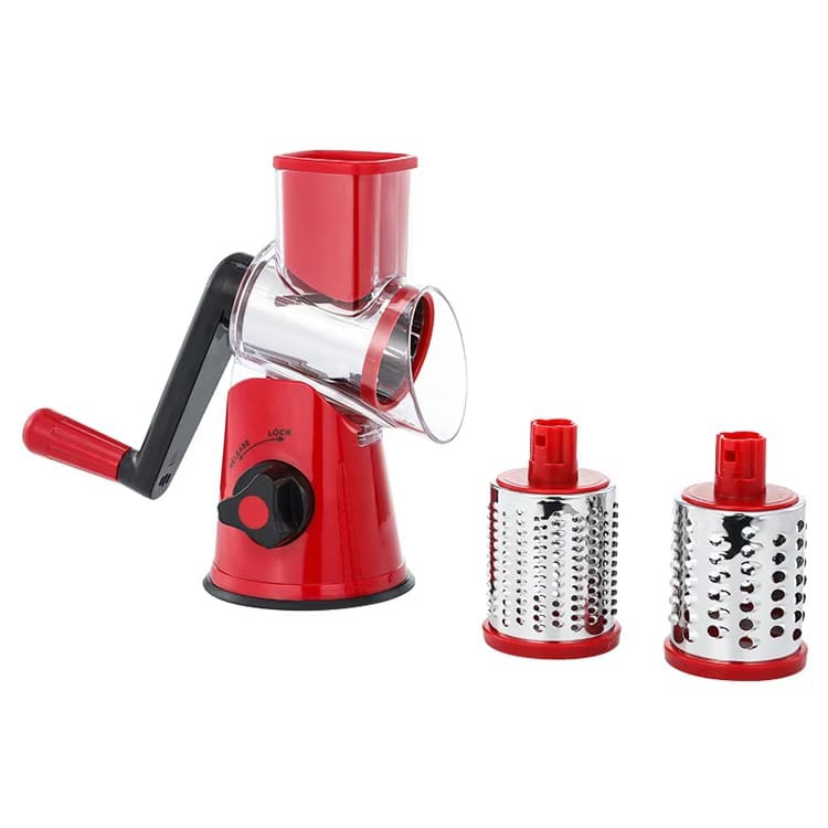 TableTop Drum Grater – Manual Vegetable Cutter, Slicer & Grater |