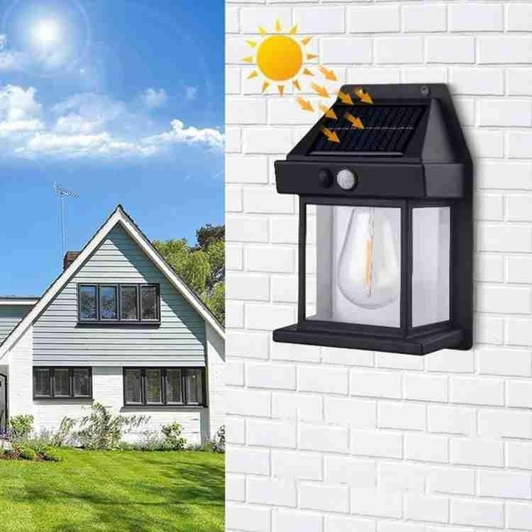 Solar Motion Sensor Outdoor Wall Light