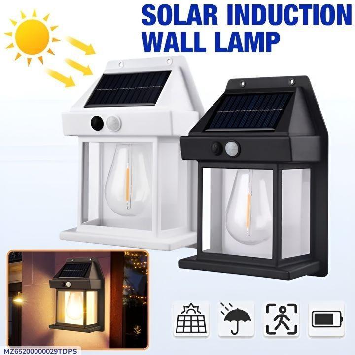 Solar Motion Sensor Outdoor Wall Light
