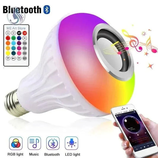 Rechargeable Bluetooth Led & speaker with remote control